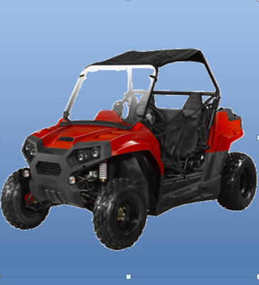 150cc زيت تبرد 4 ضربات أوتوماتيكي مقعد مزدوج utv كرة الأرض